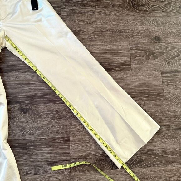 Banana Republic Champagne Cotton Silk Trouser New - Picture 8 of 9